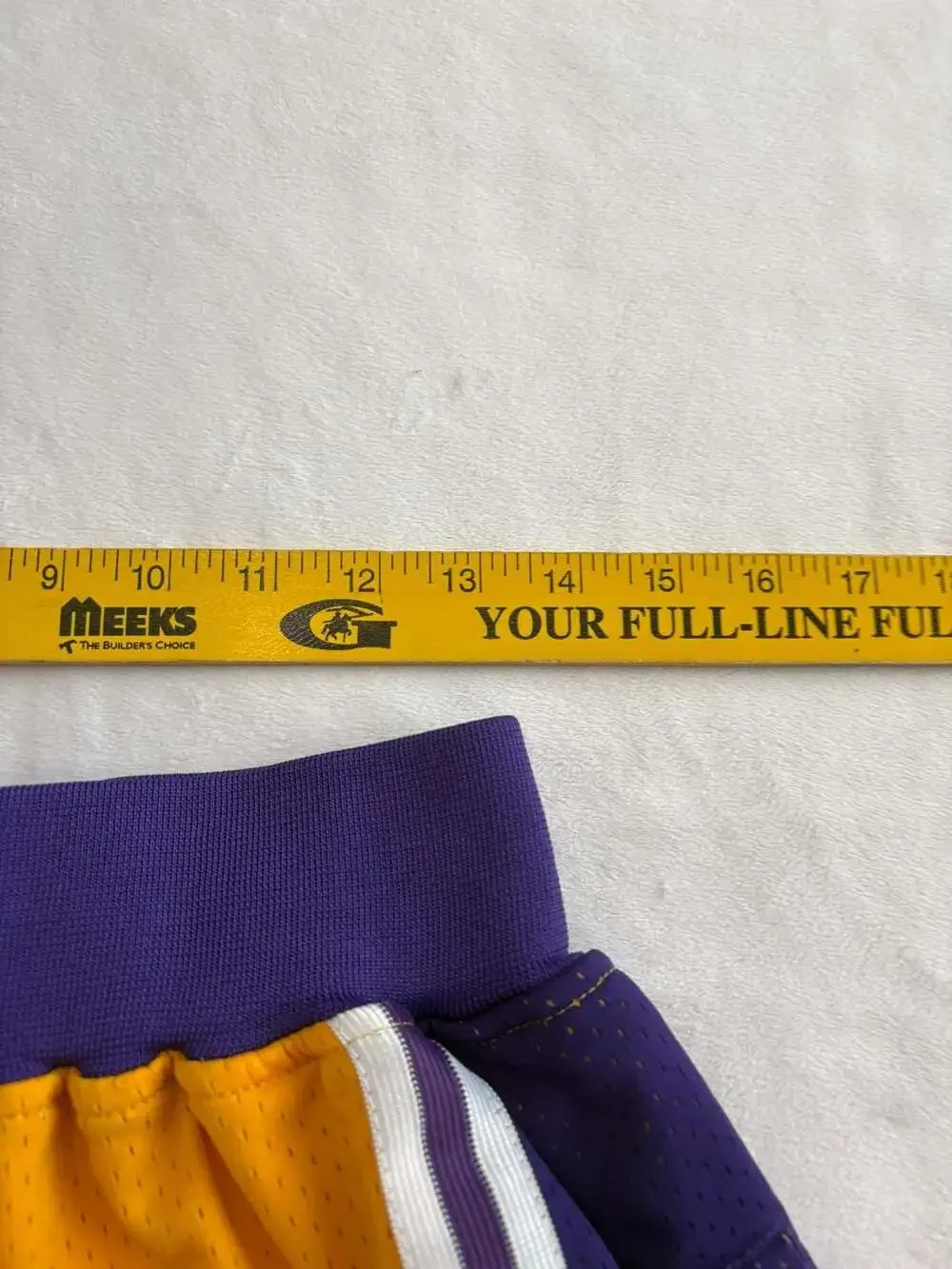 Just Don Los Angeles Lakers 1996-97 NBA Basketball Shorts READ